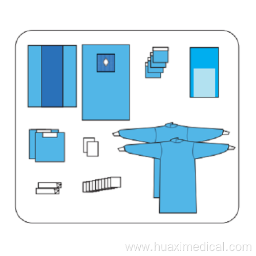 Disposable Lower Extremity Drape for Hospital Clinic